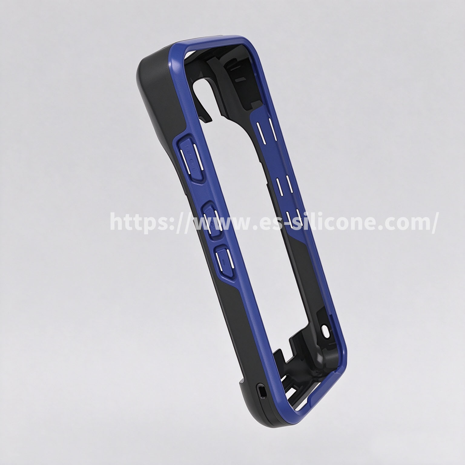 Boîtier moulé par injection bicolore pour machine POS