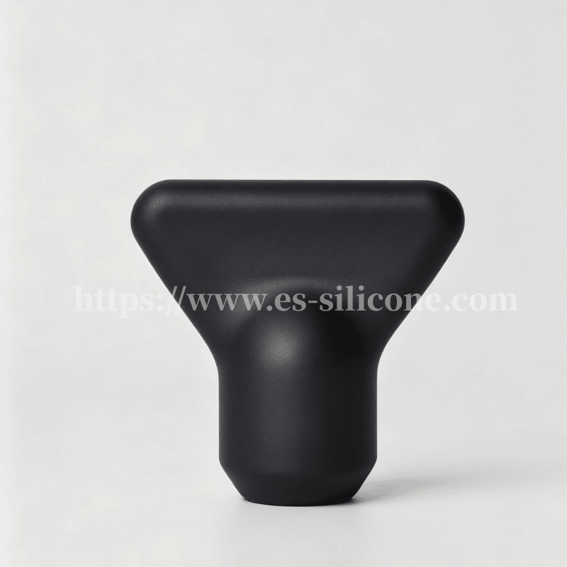 Tête de massage en forme d'éventail en silicone