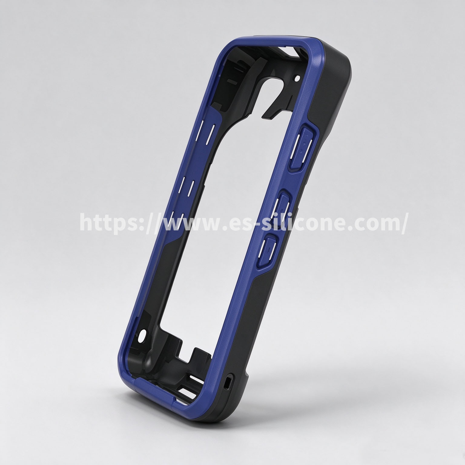 Boîtier moulé par injection bicolore pour machine POS