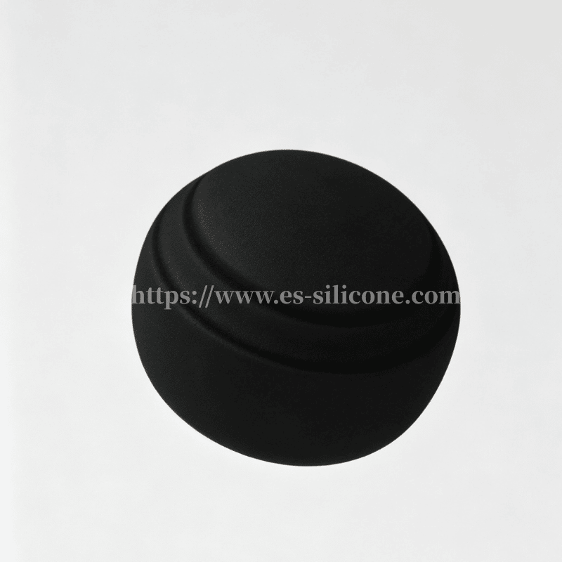 Tête de massage en forme d'arc en silicone