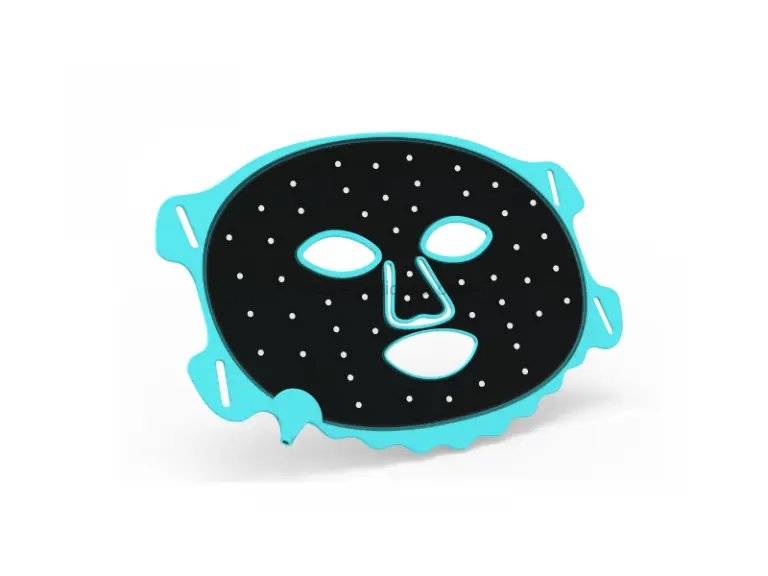 Masque de beauté LED en silicone double moulé