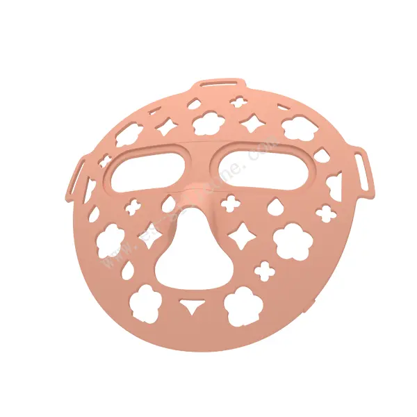 Masque évidé en silicone liquide