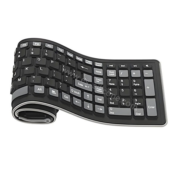 Clavier flexible étanche à la poussière et à l'eau