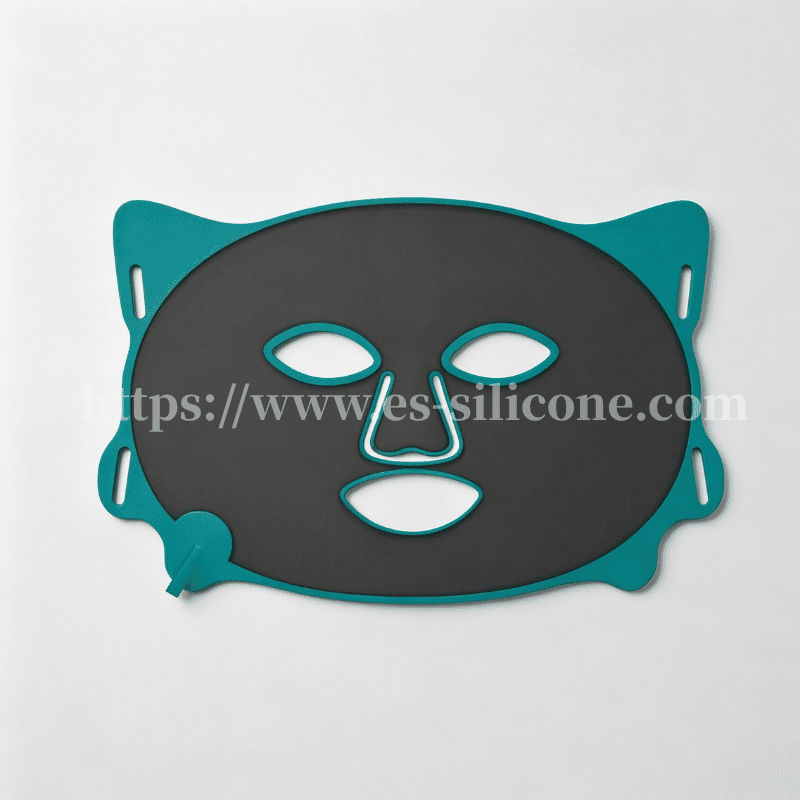 Masque de beauté photonique en silicone liquide avec technologie avancée de moulage LSR