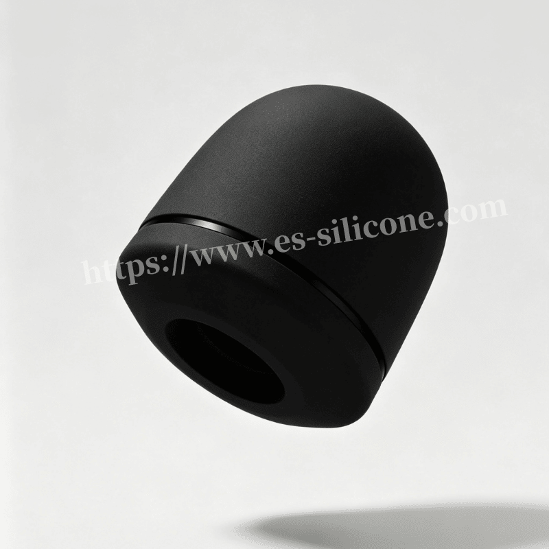 Tête de massage sphérique polie en silicone