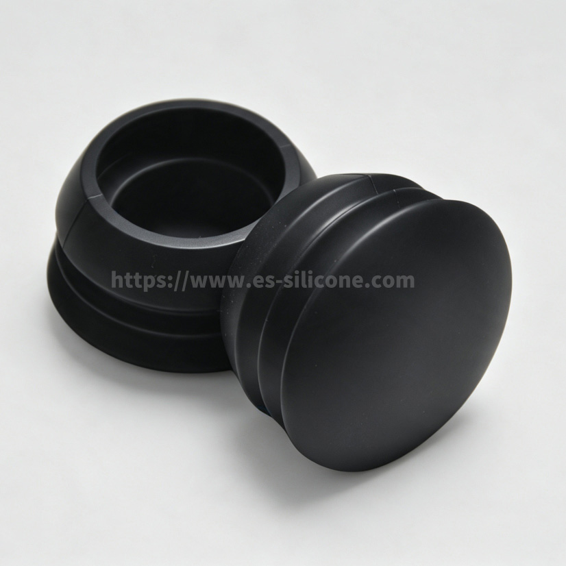 Tête de massage en silicone absorbant les chocs