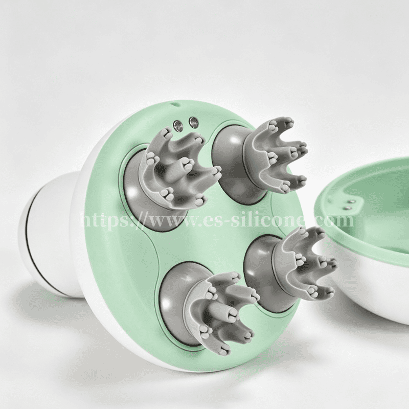 Nœuds de massage en silicone pour masseurs de tête