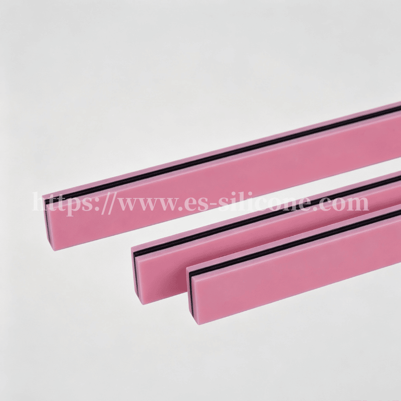Bande zébrée conductrice en mousse de silicone de type YP